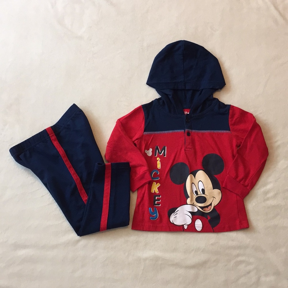🎀Disney Baby Mickey Mouse Shirt And Pant Outfit